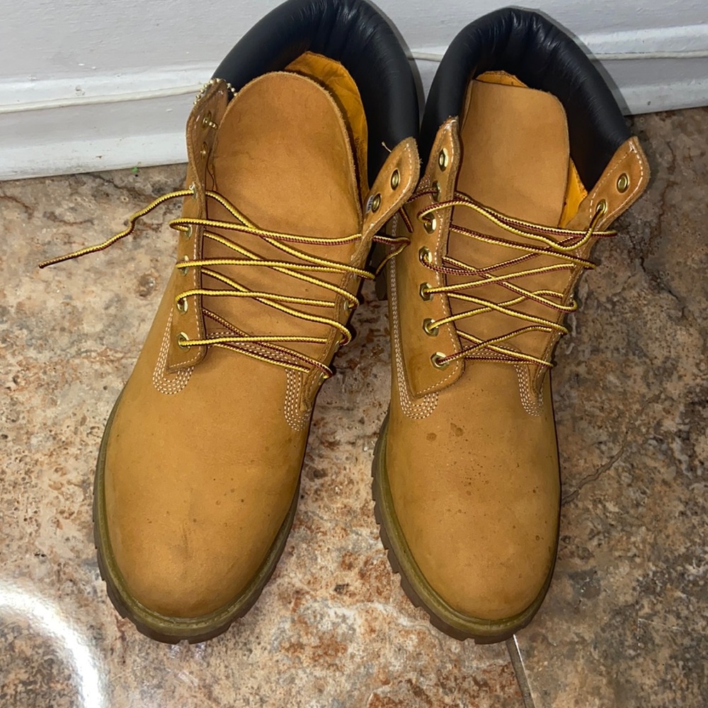 Men Timberland Boots WORN size 13